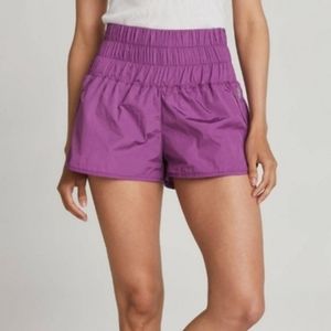 NEW Free People Movement The Way Home Shorts in purple  💜
